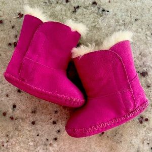 Hot pink infant Uggs size 2/3